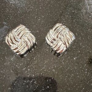 Vintage Woven Knot Earring